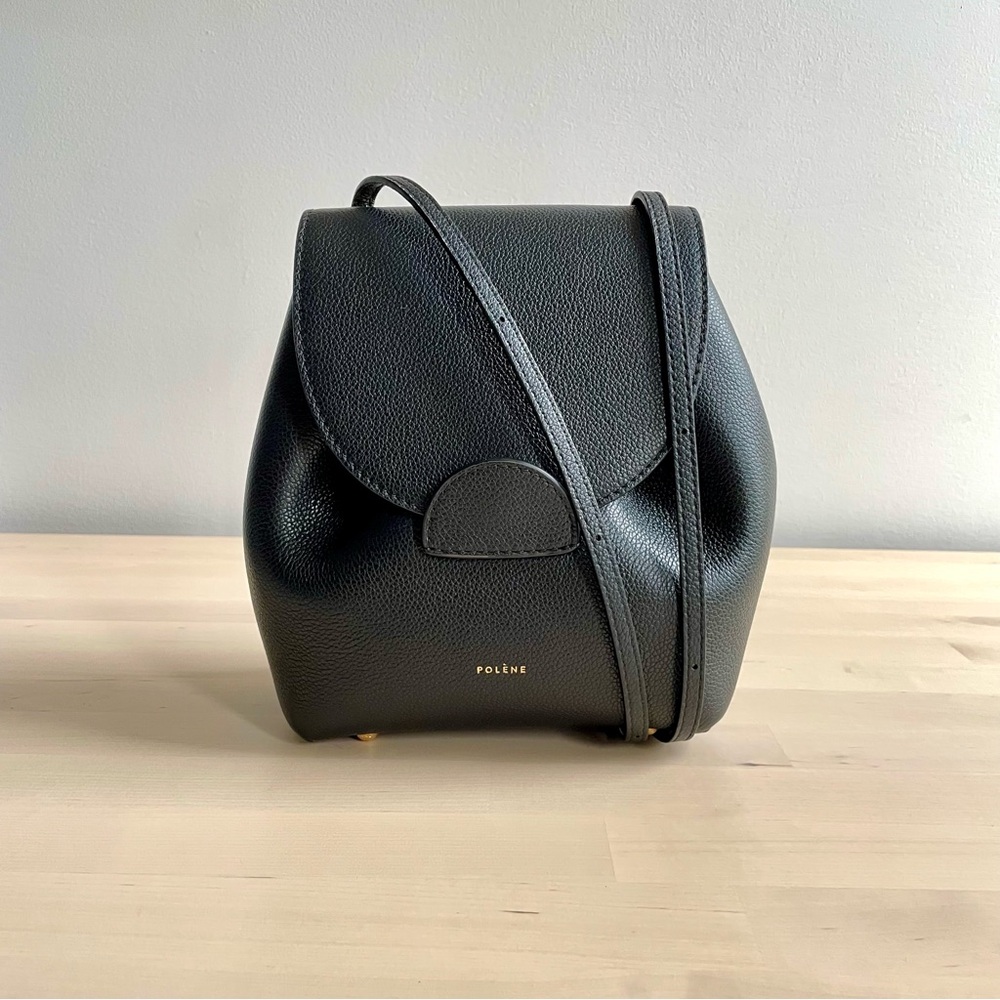 RARE Polène Numero Un Mini Backpack in Black
